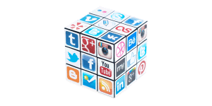 social media rubics cube
